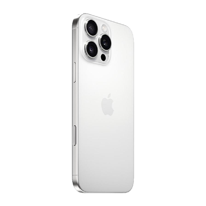 Elegant iPhone 16 Pro Max white edition with large storage