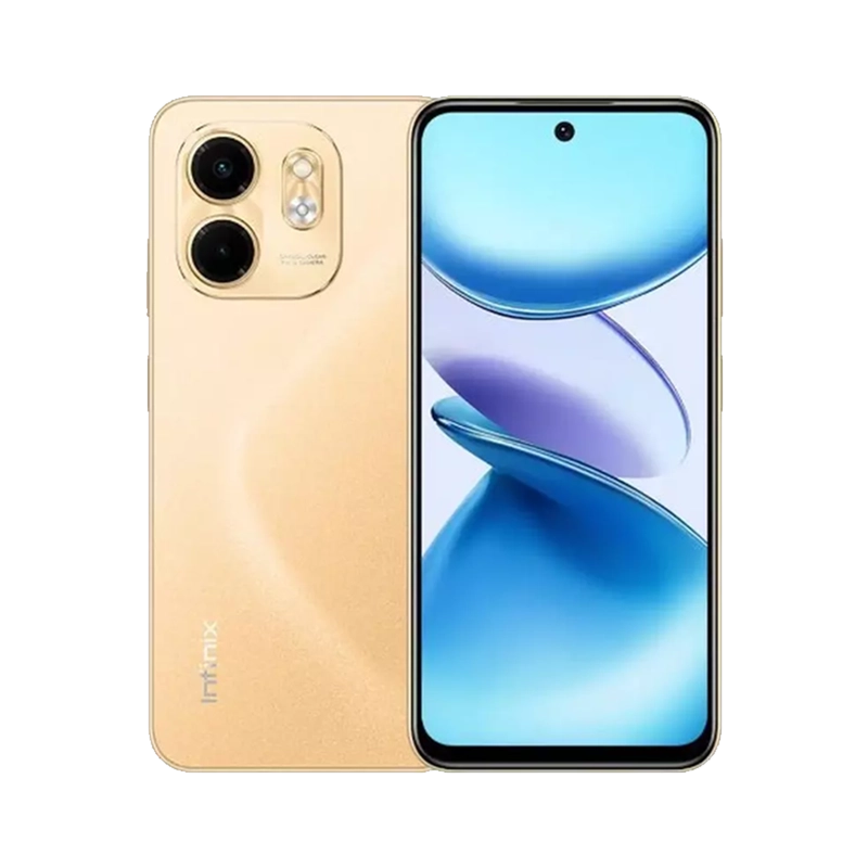 جوال Infinix Smart 9 بلون ذهبي أنيق