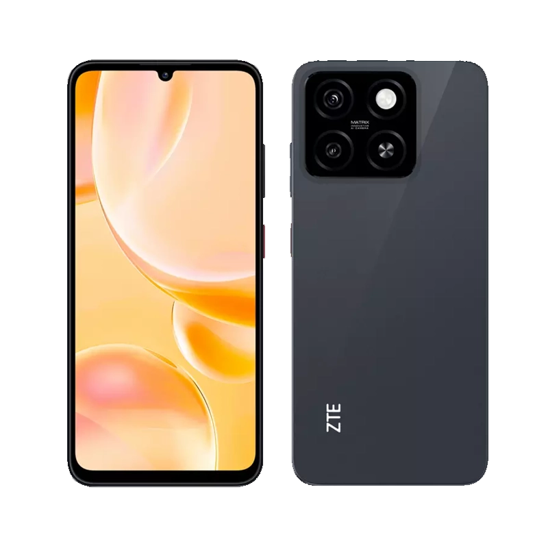 هاتف ZTE A55 بلون أسود أنيق